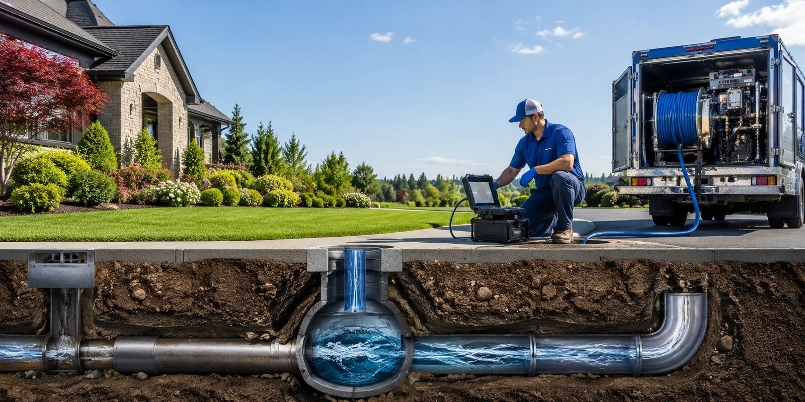 Drainage restoration information for Burton, OH